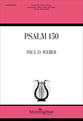 Psalm 150 SATB choral sheet music cover